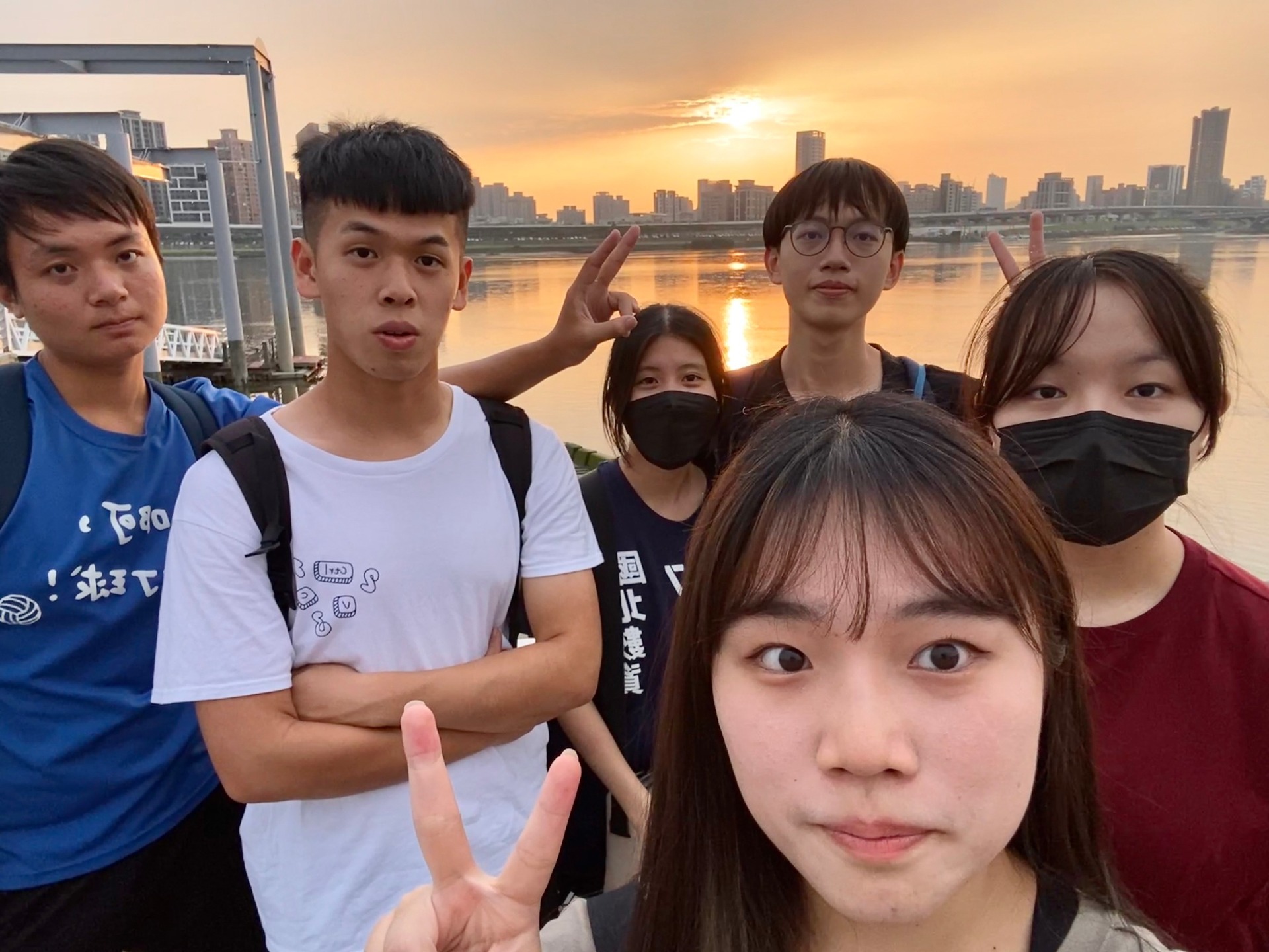 有拍到好看夕陽